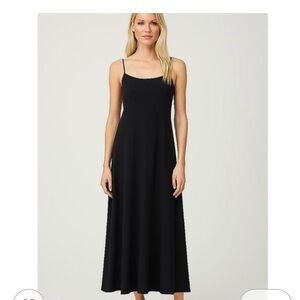bebe Classic Black Maxi Dress